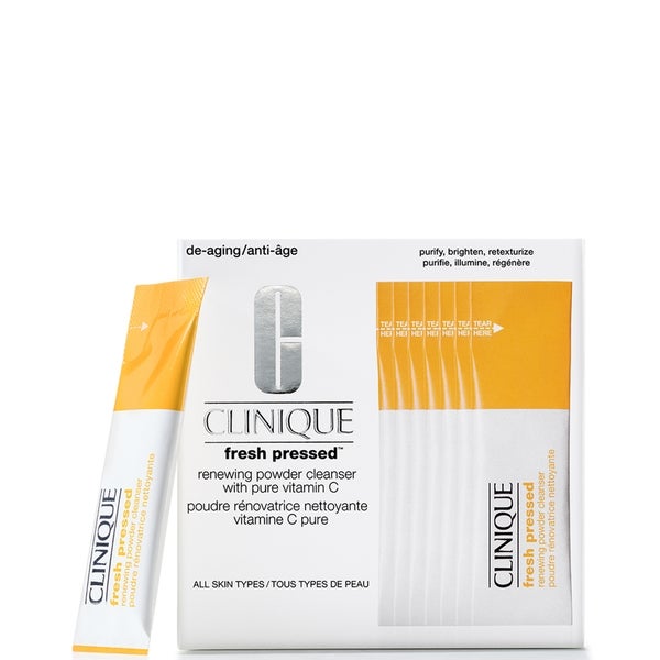 Clinique Clinique Fresh Pressed™ Renewing Powder Cleanser with Pure Vitamin C - polvere ultra-fine con pura vitamina C
