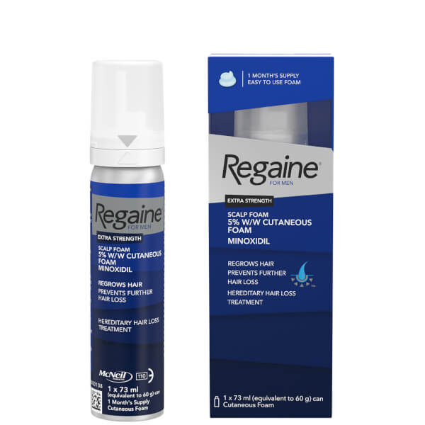 Regaine Regaine Men's Extra Strength Hair Loss and Hair Regrowth Scalp Foam Treatment 73ml
