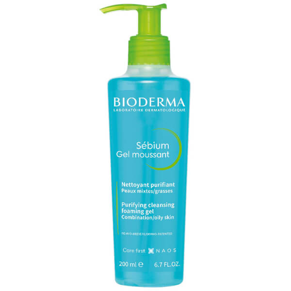 Bioderma Bioderma Sebium Gel moussant Gel in schiuma detergente purificante Pelle da mista a grassa