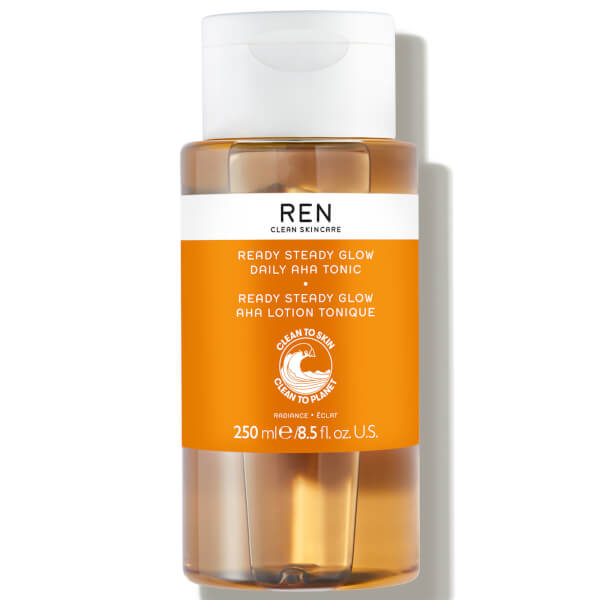 REN Clean Skincare REN Ready Steady Glow tonico uso quotidiano agli AHA