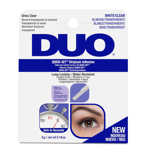 DUO DUO Quick-Set Striplash Adhesive colla per ciglia finte 5 g - trasparente
