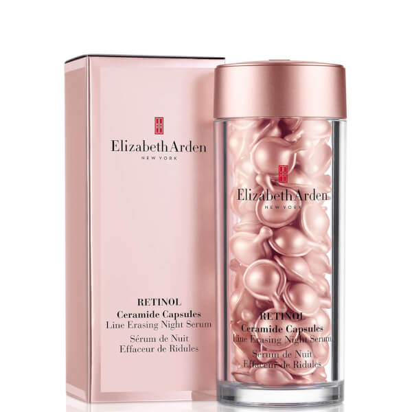 Elizabeth Arden Elizabeth Arden Retinol Ceramide Capsules Line Erasing Night Serum - 60 Pieces (Sleeved Version)