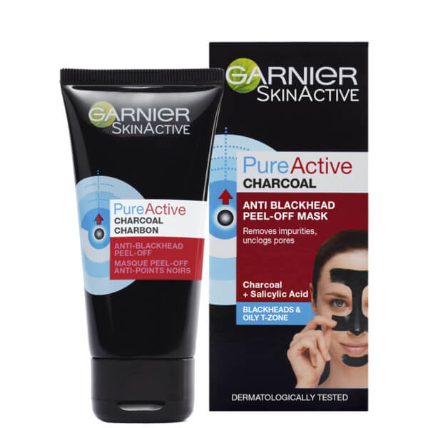Garnier Garnier Pure Active maschera peel-off al carbone anti-punti neri