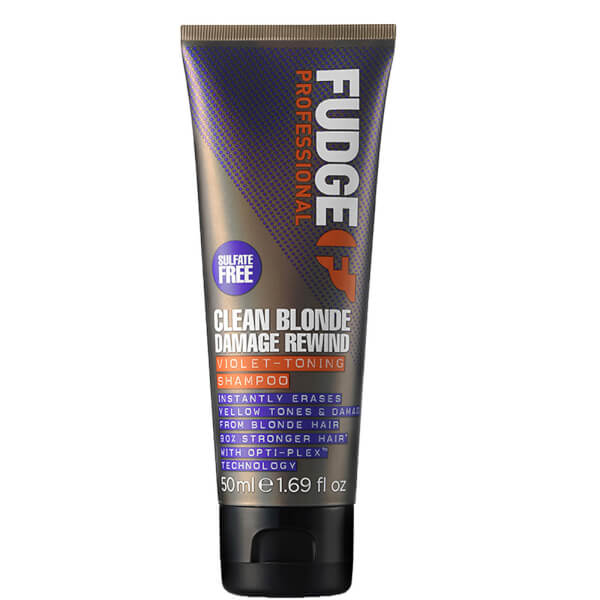 Fudge Professional Fudge Clean Blonde Damage Rewind Shampoo 50ml
