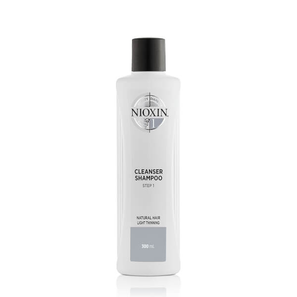 NIOXIN Shampoo Detergente 3-Part System 1 for Natural Hair with Light Thinning NIOXIN 300ml