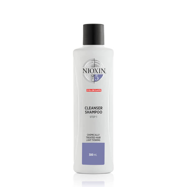 NIOXIN Shampoo Detergente 3-Part System 5 for Chemically Treated Hair with Light Thinning NIOXIN 300 ml