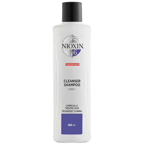 NIOXIN Shampoo Detergente NIOXIN 3-Part System 6 for Chemically Treated Hair with Progressed Thinning 300 ml