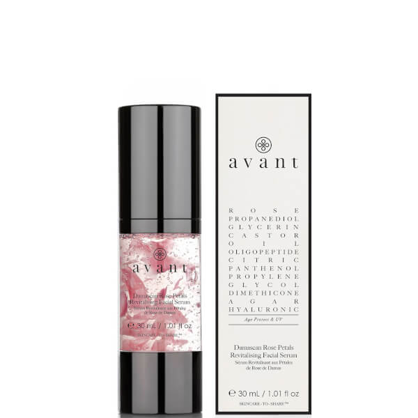 Avant Skincare Siero viso rivitalizzante ai petali di rosa di Damasco