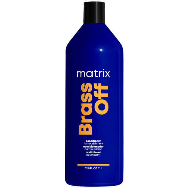 Matrix Matrix Total Results Brass Off Brunette Blue Conditioner for Lightened Brunette Hair 1000ml