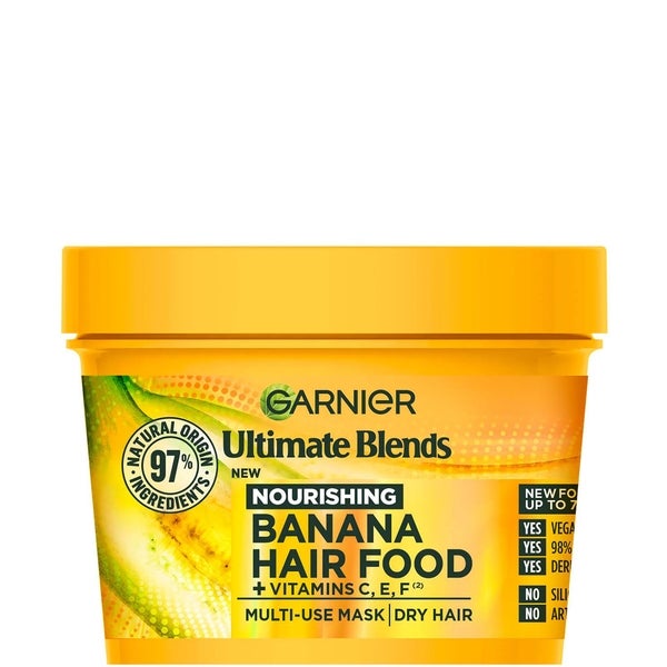 Garnier Garnier Ultimate Blends Hair Food Banana 3-in-1 Dry Hair Mask Treatment 390ml