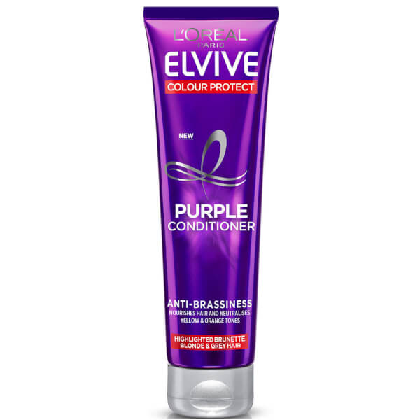 Lu0027Oréal Paris L'Oréal Paris Elvive Colour Protect Anti-Brassiness Purple Conditioner 150ml