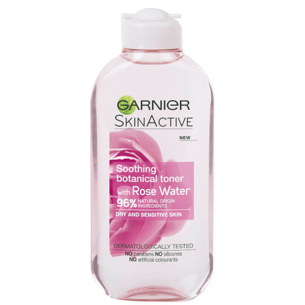 Garnier Garnier Natural Rose Water Toner for Sensitive Skin 200ml