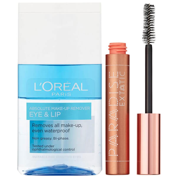 Lu0027Oréal Paris L'Oréal Paris Castor Oil-Enriched Paradise Volumising Mascara and Makeup Remover Duo Exclusive