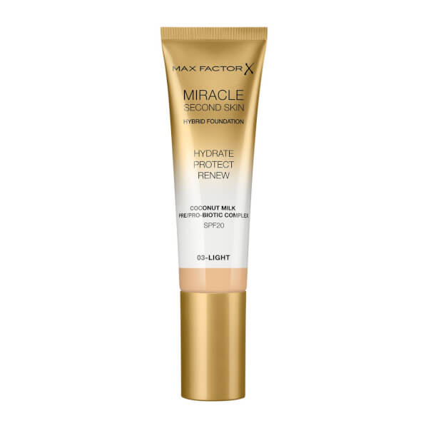 Max Factor Max Factor Miracle Touch Second Skin 30ml (Various Shades)