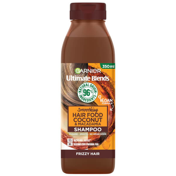 Garnier Garnier Ultimate Blends Smoothing Hair Food Coconut Shampoo per capelli crespi 350ml