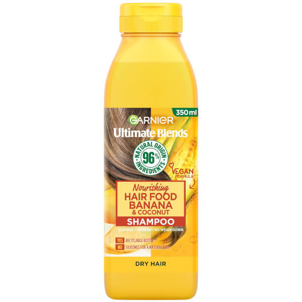 Garnier Garnier Ultimate Blends Nourishing Hair Food Banana Shampoo For Dry Hair 350ml