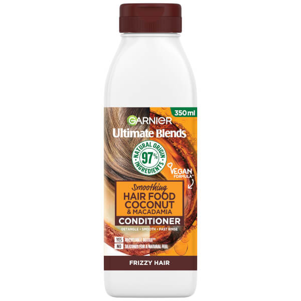 Garnier Garnier Ultimate Blends Smoothing Hair Food Coconut Conditioner for Frizzy Hair 350ml