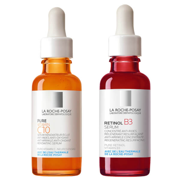 La Roche-Posay La Roche-Posay Retinol and Vitamin C Serum Duo