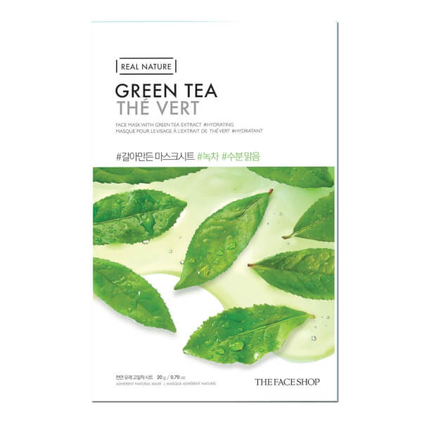 THE FACE SHOP THE FACE SHOP Real Nature Sheet Mask Green Tea