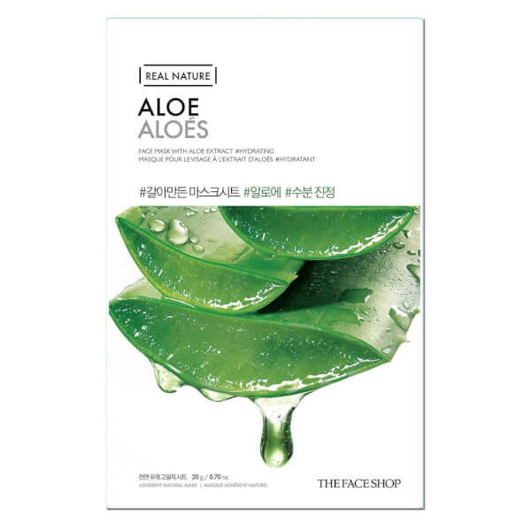 THE FACE SHOP THE FACE SHOP Real Nature Sheet Mask Aloe
