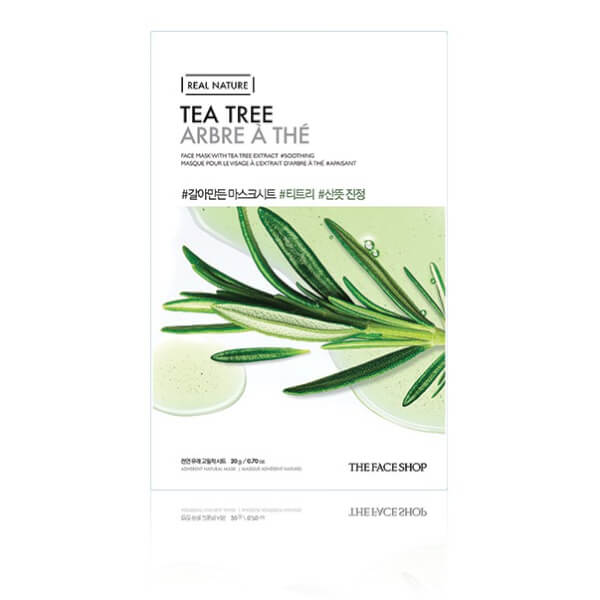 THE FACE SHOP THE FACE SHOP Real Nature Sheet Mask Tea Tree