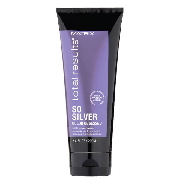 Matrix Matrix Total Results So Silver Purple Toning Hair Mask for Blonde Silver and Grey Hair 200ml