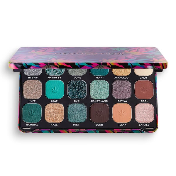 Makeup Revolution Makeup Revolution Forever Flawless con cannabis sativa palette di ombretti