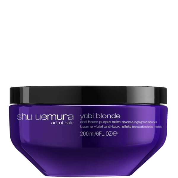 Shu Uemura Art of Hair Shu Uemura Art of Hair Yubi Blonde Anti-Brass Purple Balm for Bleached Highlighted Blonde Hair 200ml