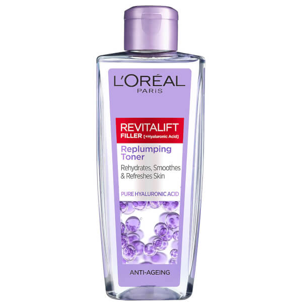 Lu0027Oréal Paris L'Oréal Paris Revitalift Filler [+ Hyaluronic Acid] Face Toner 200ml