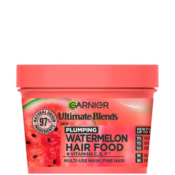 Garnier Garnier Ultimate Blends Plumping Hair Food Watermelon 3-in-1 Mask Treatment 390ml