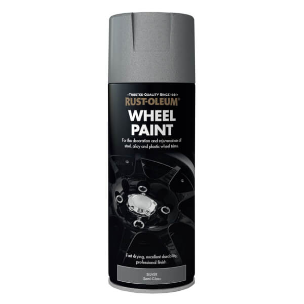 Rust Oleum Auto Wheel Paint Silver 400ml Homebase - Rustoleum Wheel Paint Colors