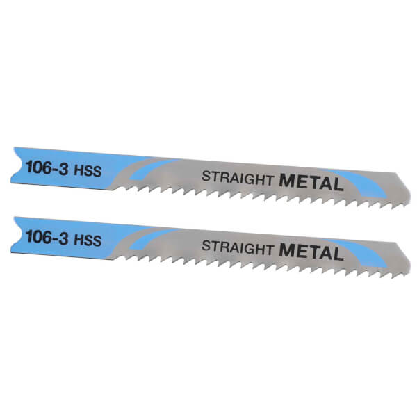 STANLEY 2x U Shank HSS Jigsaw Blades 70mm Homebase