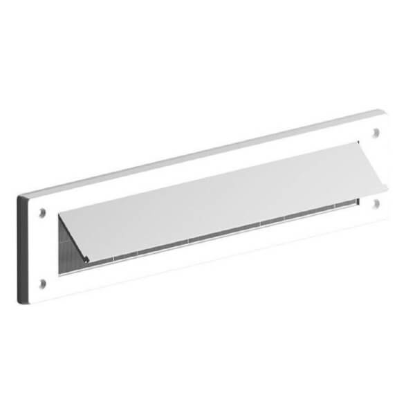 06SR0160000W Stormguard Letterplate And Flap White