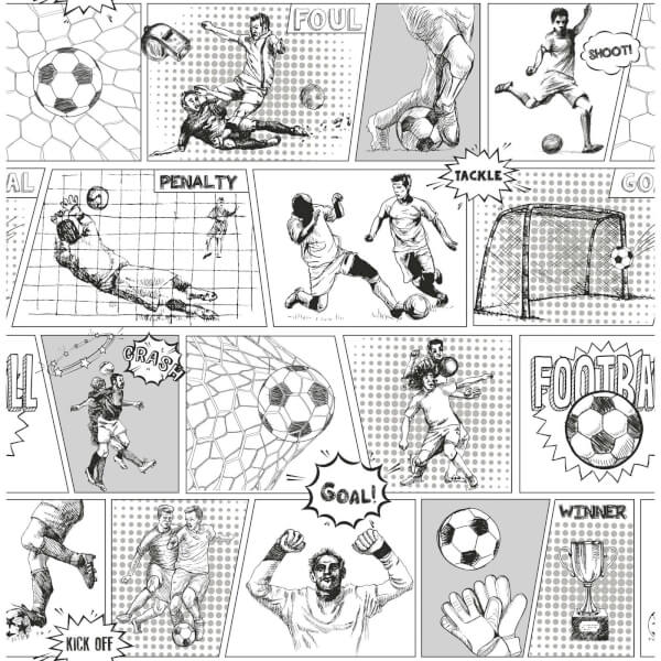 Fine Decor Football Wallpaper | Homebase
