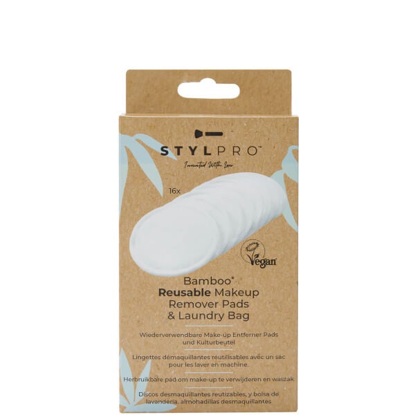 StylPro StylPro Bamboo Makeup Remover Pads - 16 Pack