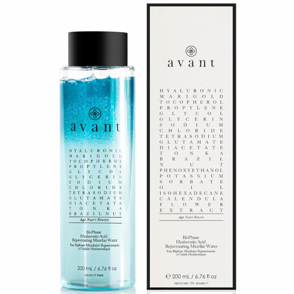 Avant Skincare Acqua Micellare Bi-Fase Acido Ialuronico Ringiovanente Avant Skincare 200ml