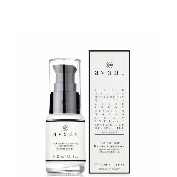 Avant Skincare Siero Notte Rigenerante delicato con Orchidea Rosa