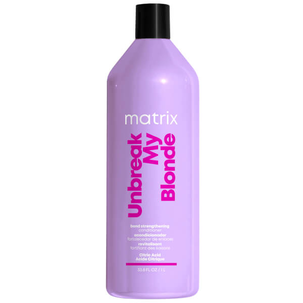Matrix Balsamo Rinforzante Senza Solfati Unbreak My Blonde Matrix Total Results 1000ml