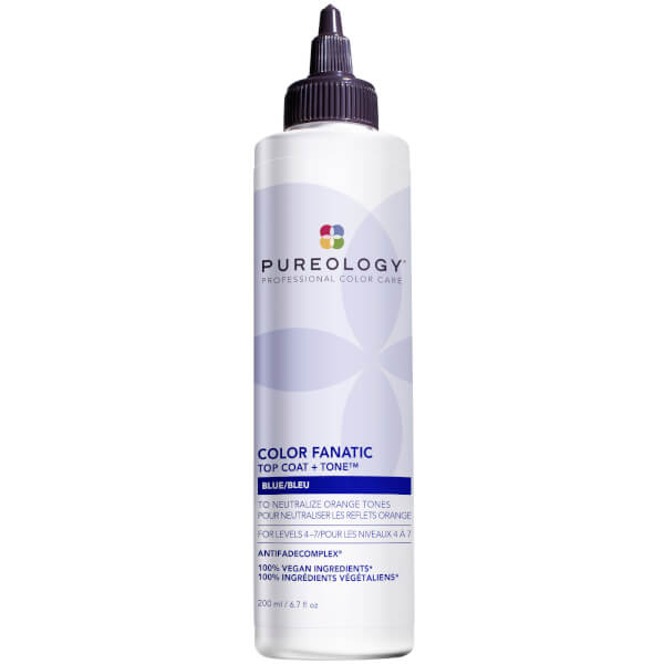 Pureology Pureology Colour Fanatic Top Coat and Tone Blue 200ml