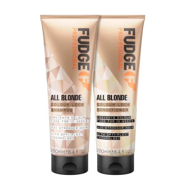 Fudge Professional Fudge Professional All Blonde Colour Lock Shampoo and Conditioner Bundle 250ml