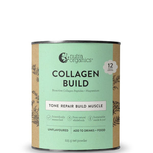 Nutra Organics Nutra Organics Collagen Build - Unflavoured 225g