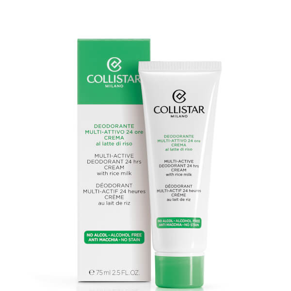 Collistar Collistar Multi-Active Deodorant 24 Hour Crema Con Latte di Riso 75ml