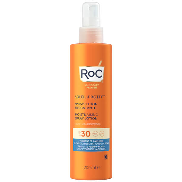 RoC Skincare RoC Soleil-Protect Lozione Spray Idratante SPF30 200ml