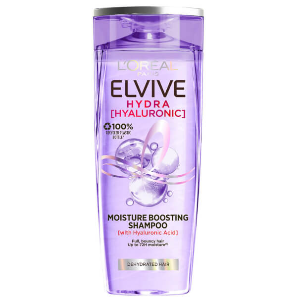 Lu0027Oréal Paris L'Oreal Elvive Hydra Hyaluronic Acid Shampoo (Various Sizes)