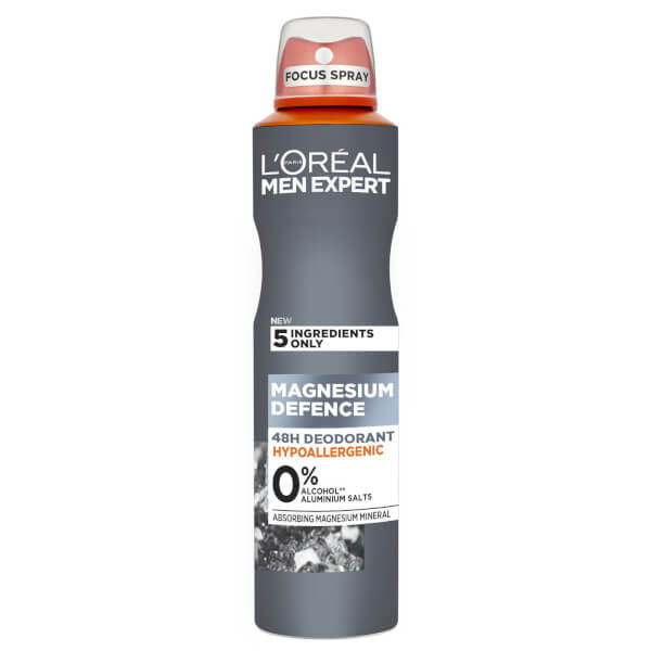 Lu0027Oréal Paris L'Oréal Paris Men Expert Hypoallergenic Deodorant 48 Hour Protection 250ml