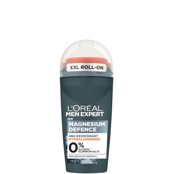 Lu0027Oréal Paris Men Expert L'Oréal Paris Men Expert Magnesium Defence Hypoallergenic 48 Hour Roll-On Deodorant 50ml
