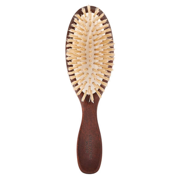 Christophe Robin Christophe Robin New Travel Hairbrush with Natural Boar-Bristle and Wood