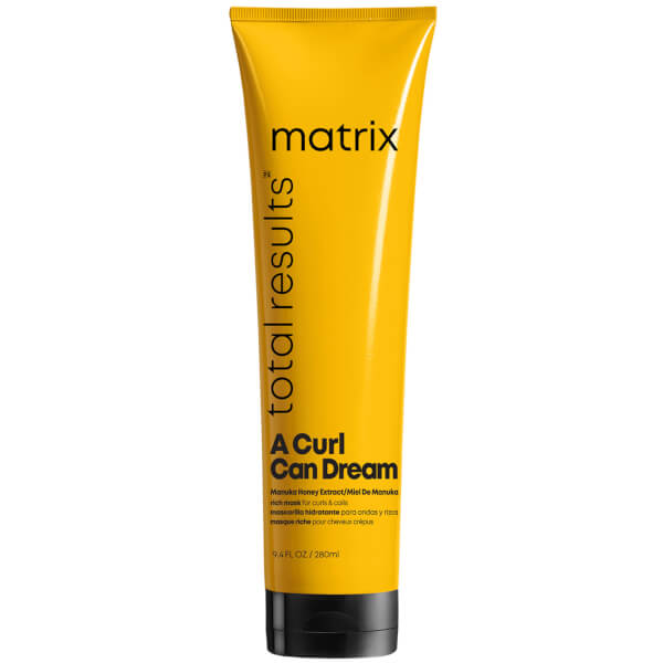 Matrix Matrix Total Results A Curl Can Dream Manuka Honey Infused Rich Hair Mask for Curls and Coils 280ml