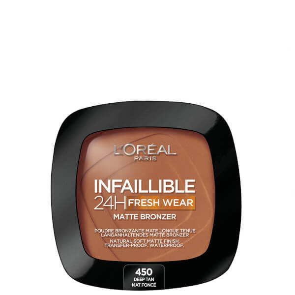 Lu0027Oréal Paris L'Oréal Paris Infallible 24H Longwear Soft Matte Bronzer 90ml (Various Shades)