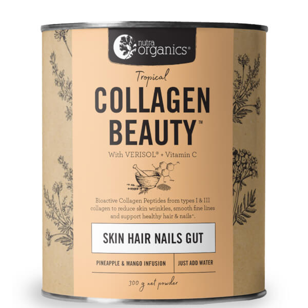 Nutra Organics Nutra Organics Collagen Beauty - Tropical 300g